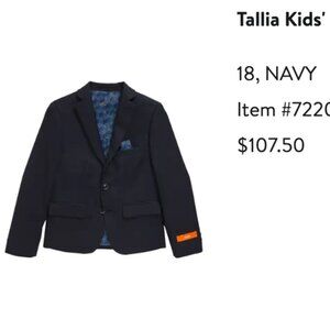 Nordstrom Talia Kids' Sports Coat (size 18) and Talia Kids' Pants (size 20)